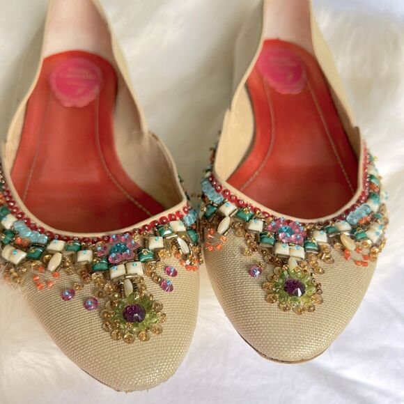 Rene Coavilla jeweled flats - Picture 3 of 7